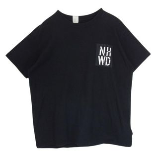 N.HOOLYWOOD - N.HOOLYWOOD エヌハリウッド Ｔシャツ 182-CS34-067 NHWD プリント クルーネック 半袖 Tシャツ ブラック系 44【中古】