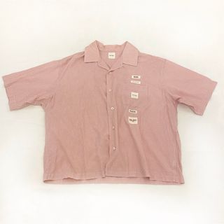 カールヘルム ピンクハウス ギンガムチェック シャツ パッチワーク(Tシャツ(半袖/袖なし))