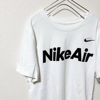 ナイキ(NIKE)のNIKE AIR ナイキ 半袖T 刺繍 ワンポイント 白(Tシャツ/カットソー(半袖/袖なし))