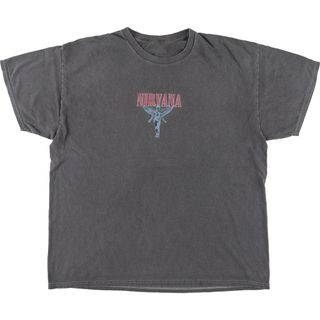 古着 NIRVANA ニルヴァ―ナ バンドTシャツ バンT メンズL /eaa448153(Tシャツ/カットソー(半袖/袖なし))