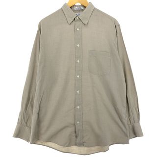 バーバリー(BURBERRY)の古着 バーバリー Burberry's 長袖 コットンシャツ USA製 メンズL /eaa450218(シャツ)