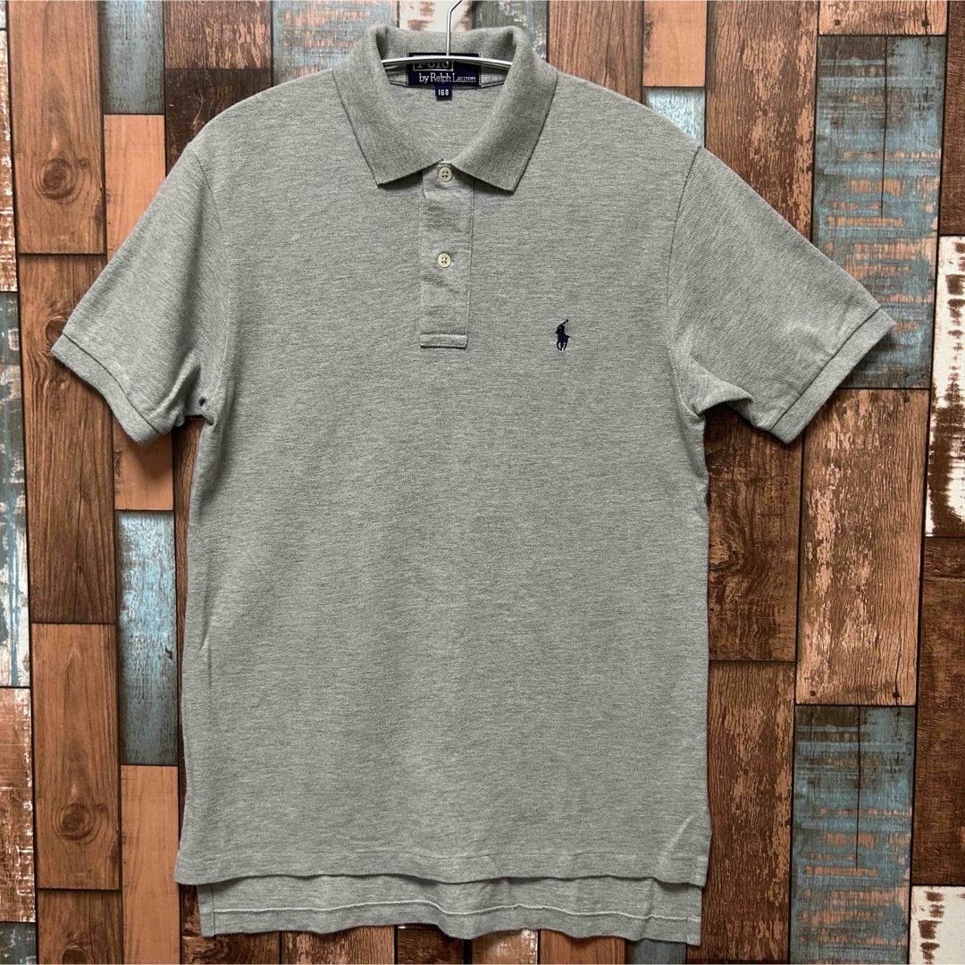 POLO RALPH LAUREN(ポロラルフローレン)のPolo Ralph Lauren 　ポロシャツ　グレー　サイズ:160  メンズのトップス(ポロシャツ)の商品写真