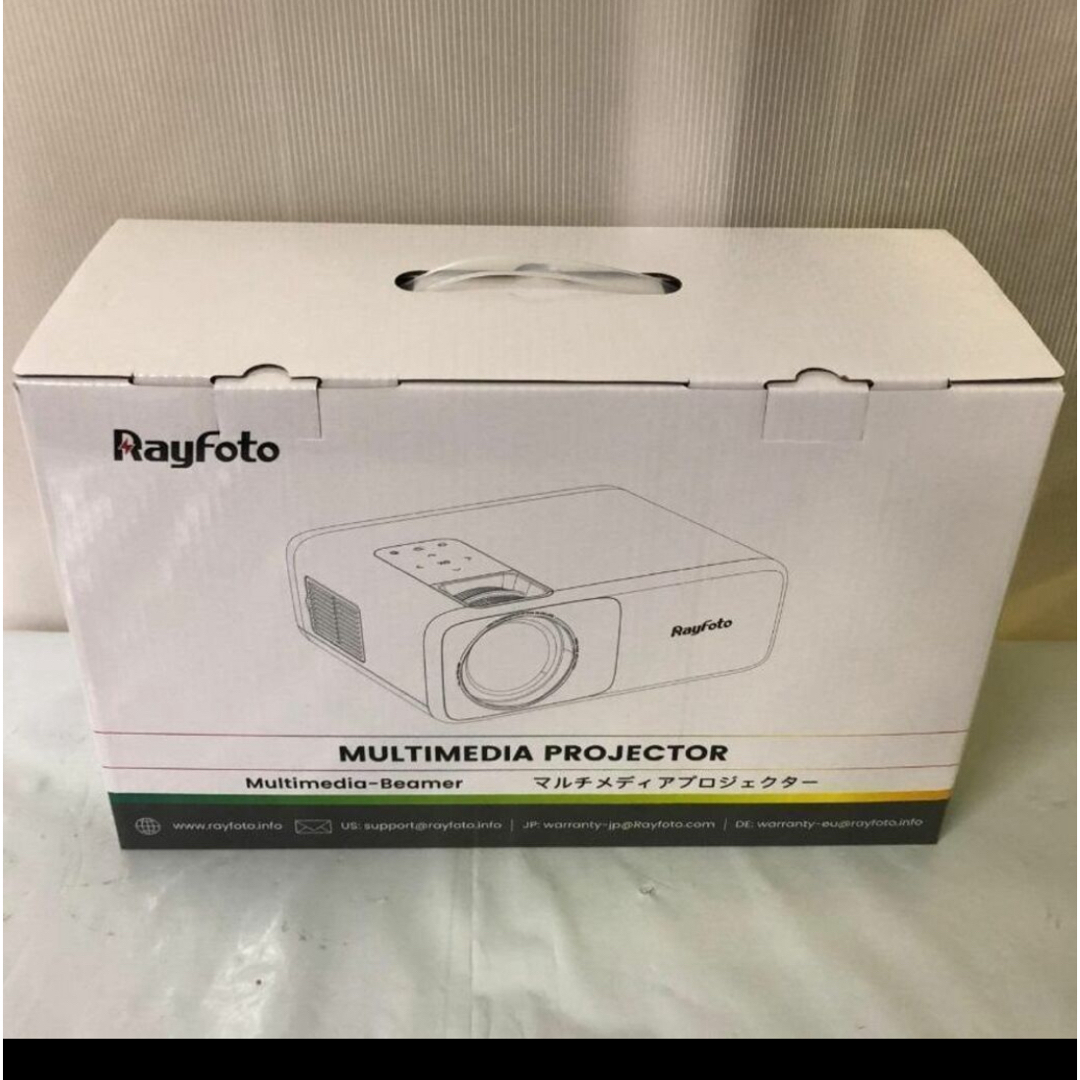 【新品】プロジェクター 小型 12000lm 5GWiFi 4K対応 【新品】プロジェクター 小型 12000lm 5GWiFi 4K対応