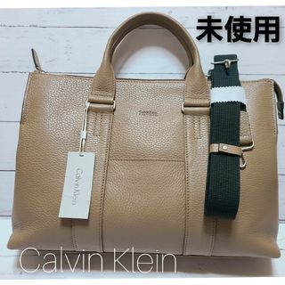 Calvin Klein - カルバンクライン ビジネスバッグ  2WAY ショルダーOKタイプ レザー