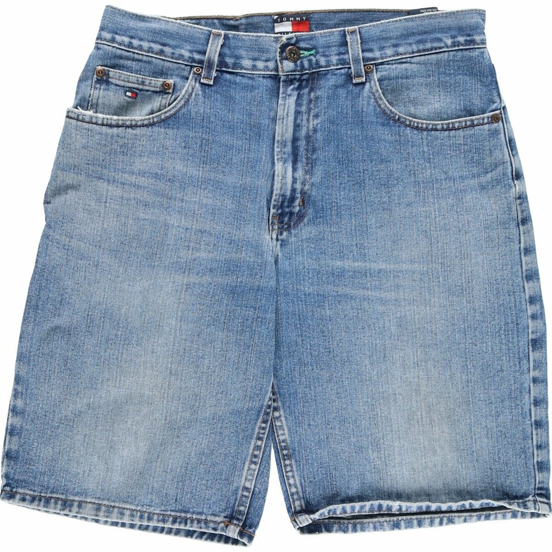 TOMMY HILFIGER(トミーヒルフィガー)の古着 トミーヒルフィガー TOMMY HILFIGER デニムショーツ ハーフパンツ メンズw34 /eaa448789 メンズのパンツ(ショートパンツ)の商品写真