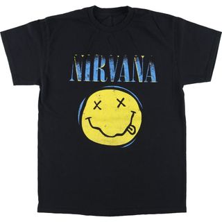 古着 NIRVANA ニルヴァ―ナ バンドTシャツ バンT メンズM /eaa448190(Tシャツ/カットソー(半袖/袖なし))