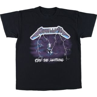 古着 METALLICA メタリカ バンドTシャツ バンT メンズL /eaa448197(Tシャツ/カットソー(半袖/袖なし))