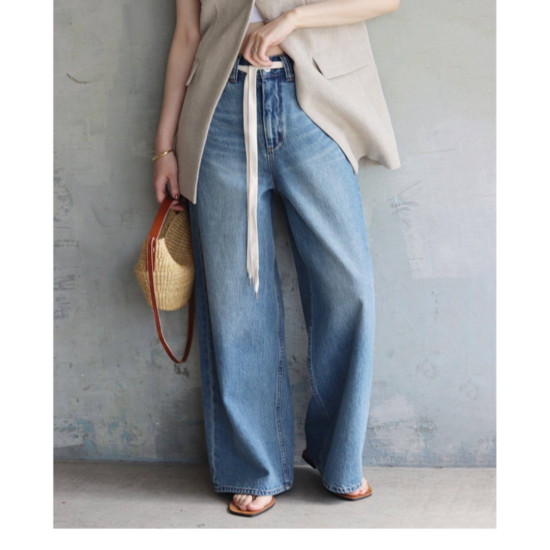 Plage - Plage RIAM SUPER LOOSE デニム 38の通販 by aym's shop Plage - Plage RIAM SUPER LOOSE デニム 38の通販 by aym's shop