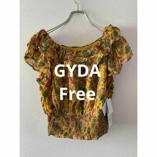 GYDA - GYDA ジェイダ 半袖ブラウス エスニック サイズF インド製 新品 タグ付き