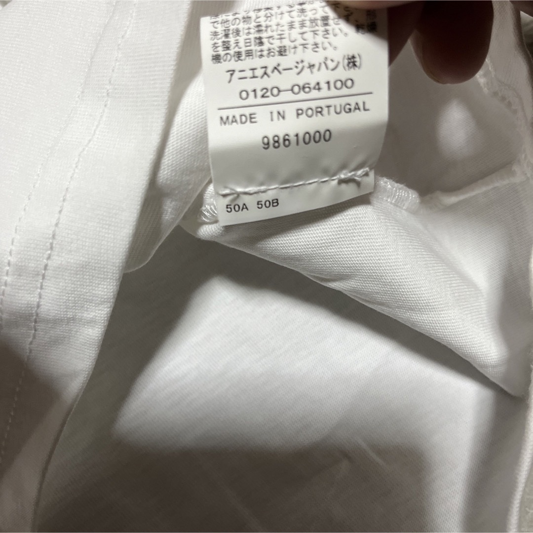 agnes b.(アニエスベー)のagnes b.  アニエスベー　tee tシャツ　白　ホワイト　2 メンズのトップス(Tシャツ/カットソー(半袖/袖なし))の商品写真