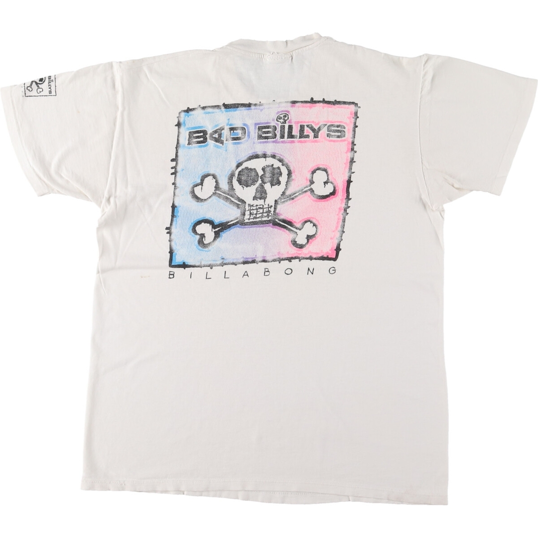古着 90年代 Stedman BILLABONG ビラボン BAD BiLLYS ドクロ柄 古着 90年代 Stedman BILLABONG ビラボン BAD BiLLYS ドクロ柄