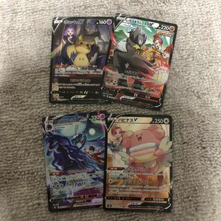 ポケモン(ポケモン)のポケモンカード ミミッキュ いちげき ウーラオス ハピナス こくばドレックス(その他)