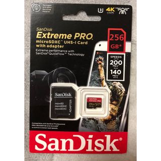 SanDisk - マイクロSDカード256GB SanDisk Extreme PRO