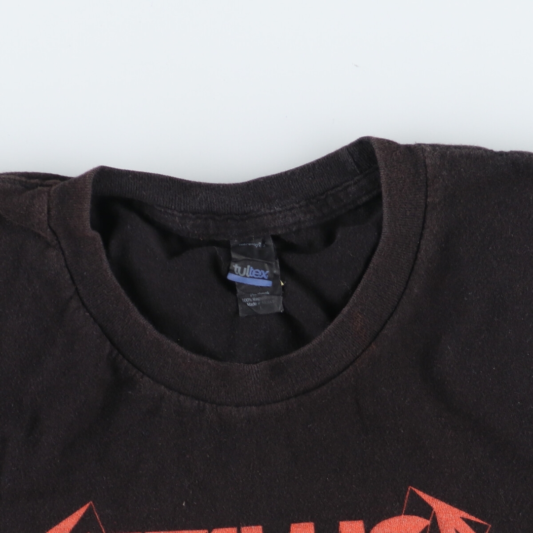 古着 TULTEX METALLICA メタリカ バンドTシャツ バンT メンズL /eaa443576 メンズのトップス(Tシャツ/カットソー(半袖/袖なし))の商品写真