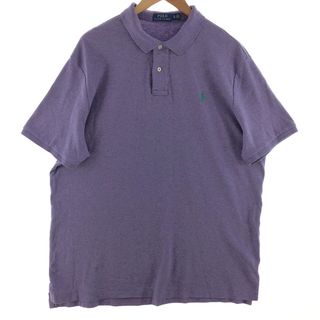 ラルフローレン(Ralph Lauren)の古着 ラルフローレン Ralph Lauren POLO RALPH LAUREN 半袖 ポロシャツ メンズXL /eaa382180(ポロシャツ)