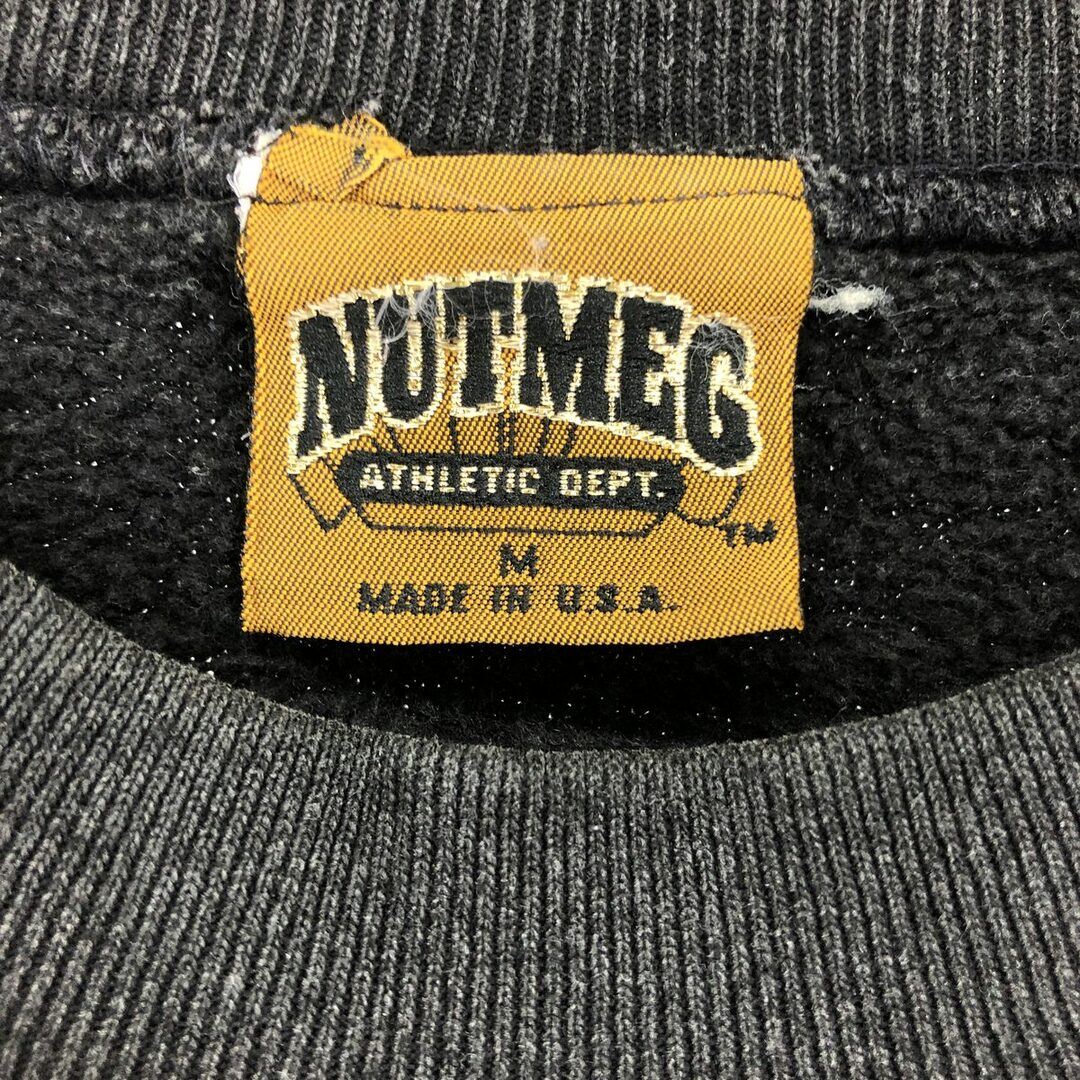 古着 90年代 NUTMEG NFL PITTSBURGH STEELERS ピッツバーグスティーラーズ スウェットシャツ トレーナー USA製 メンズM ヴィンテージ /eaa434205 メンズのトップス(スウェット)の商品写真