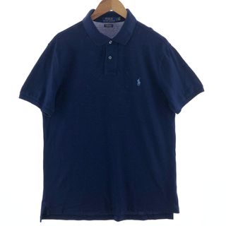 ラルフローレン(Ralph Lauren)の古着 ラルフローレン Ralph Lauren POLO RALPH LAUREN CUSTOM SLIM FIT 半袖 ポロシャツ メンズL /eaa381436(ポロシャツ)