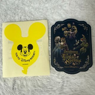 ディズニー(Disney)のディズニー ファンタジースプリングス ステッカー(キャラクターグッズ)