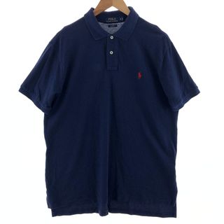 ラルフローレン(Ralph Lauren)の古着 ラルフローレン Ralph Lauren POLO RALPH LAUREN CUSTOM FIT 半袖 ポロシャツ メンズXL /eaa381434(ポロシャツ)