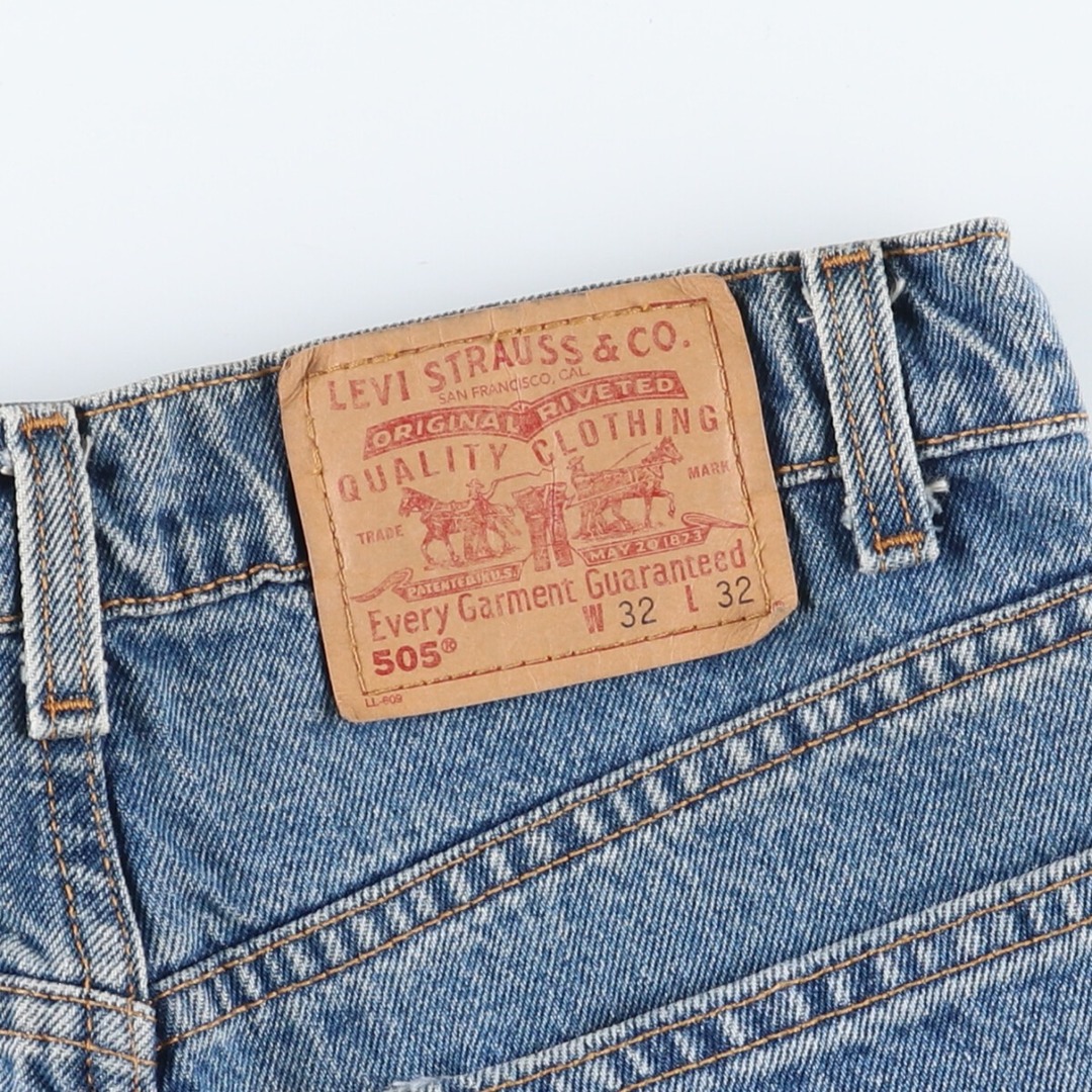 Levi's(リーバイス)の古着 90年代 リーバイス Levi's 505 REGULAR FIT STRAIGHT LEG テーパードデニムパンツ メンズw31 ヴィンテージ /eaa448757 メンズのパンツ(デニム/ジーンズ)の商品写真