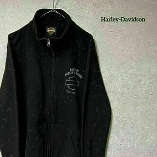 Harley Davidson - Harley Davidson ハーレーダビッドソン フリース ジップアップ L