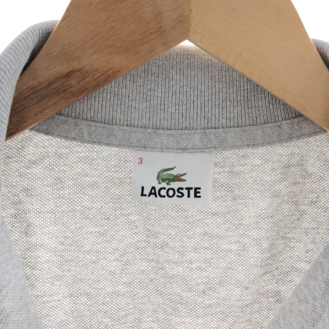 LACOSTE(ラコステ)の古着 ラコステ LACOSTE 半袖 ポロシャツ 3 メンズS /eaa381391 メンズのトップス(ポロシャツ)の商品写真