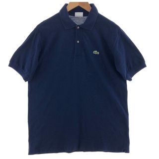 ラコステ(LACOSTE)の古着 ラコステ LACOSTE 半袖 ポロシャツ 4 メンズM /eaa381441(ポロシャツ)