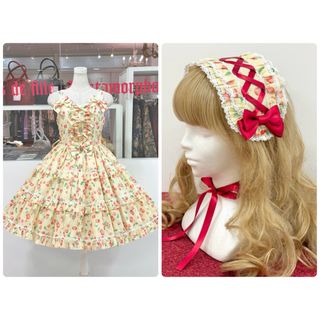 metamorphose temps de fille - メタモルフォーゼ　Fluffy Cherry　2点セット　ロリータ　ロリィタ