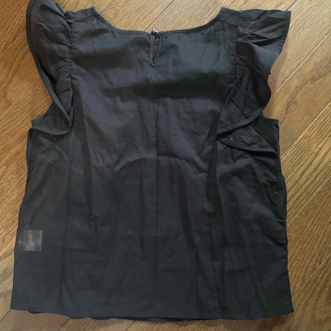 Rirandture(リランドチュール)のリランドチュール　ブラウス　黒 レディースのトップス(シャツ/ブラウス(半袖/袖なし))の商品写真