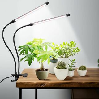 THANK クリップ式植物育成ライト 成長ライト LED 50W屋内植栽 タイミ(その他)