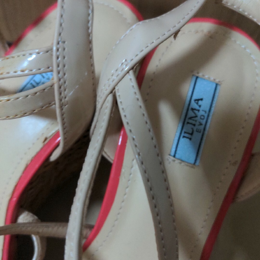 ilima(イリマ)のIRIMA　サンダル　ピンク　24cm　Lサイズ レディースの靴/シューズ(サンダル)の商品写真