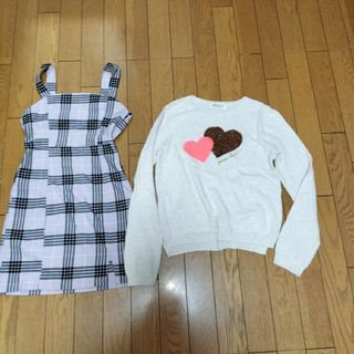 エイチアンドエム(H&M)の子供服 女の子 140 cm　H&M セット まとめ(ワンピース)