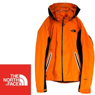 ザノースフェイス(THE NORTH FACE)の【値下げ】ノースフェイス HYVENT マウンテンパーカー オレンジ M(マウンテンパーカー)