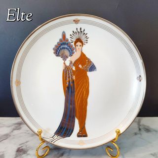 美品◆エルテ Erte ATHENA アールデコ フランクリンミント プレート(食器)