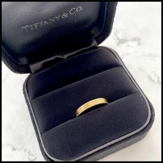 ティファニー(Tiffany & Co.)のティファニー  k18 ゴールドリング 9号 3ロウ(リング(指輪))