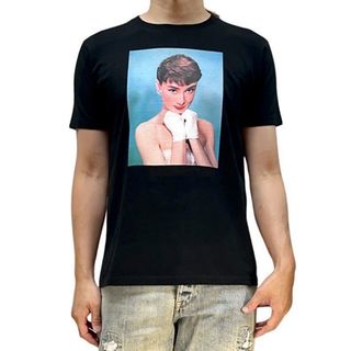 新品 オードリーヘプバーン ハリウッド 映画 女優 ぶりっ子 ポーズ Tシャツ(Tシャツ/カットソー(半袖/袖なし))