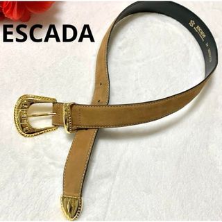 エスカーダ(ESCADA)のESCADA 90s vintage gold belt Germany(ベルト)