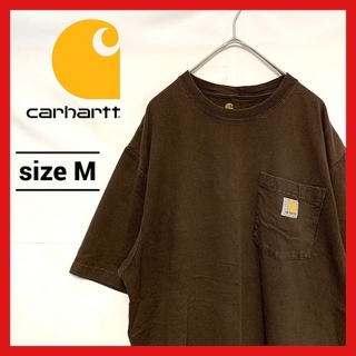 カーハート(carhartt)の90s 古着 カーハート Tシャツ トップス 半袖 M (Tシャツ/カットソー(半袖/袖なし))