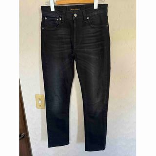 ヌーディジーンズ(Nudie Jeans)のヌーディージーンズ リーンディーン LEAN DEAN デニム W29L32 黒(デニム/ジーンズ)