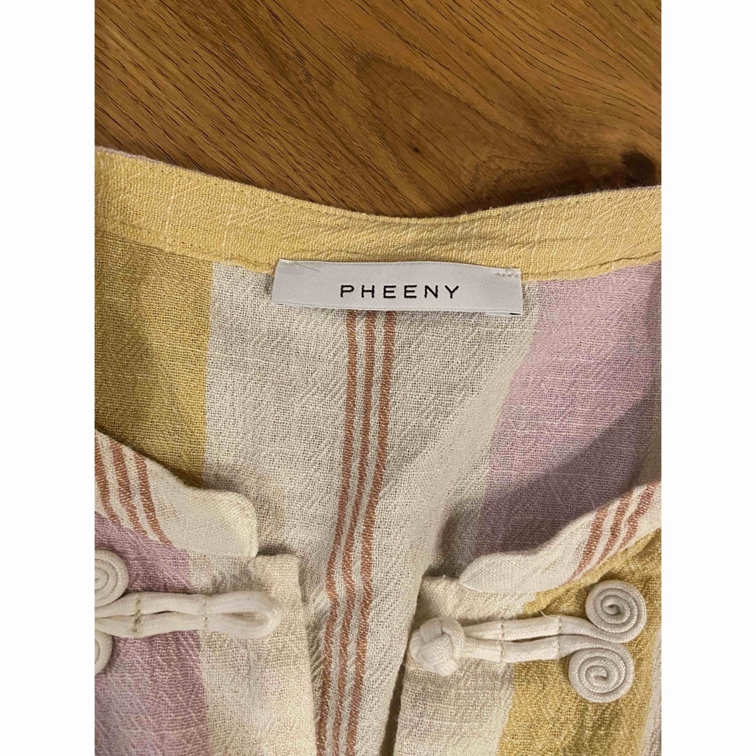 PHEENY(フィーニー)のpheeny コットンシャツ レディースのトップス(シャツ/ブラウス(長袖/七分))の商品写真