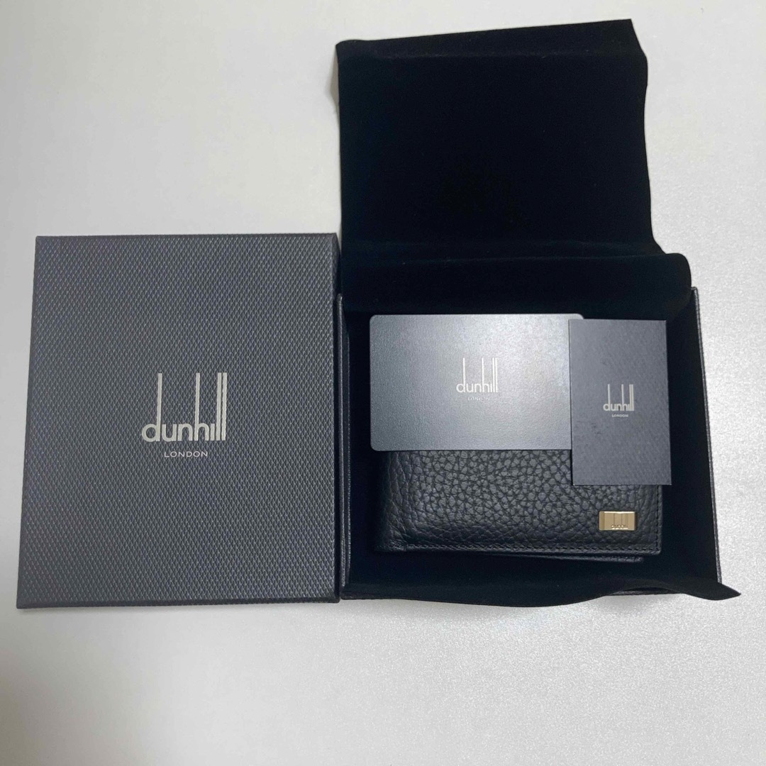 Dunhill(ダンヒル)のdunhill 二つ折り財布　小銭入れ無し　ダンヒル レディースのファッション小物(財布)の商品写真