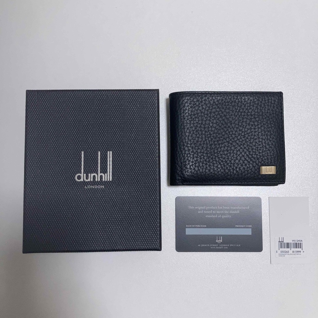 Dunhill(ダンヒル)のdunhill 二つ折り財布　小銭入れ無し　ダンヒル レディースのファッション小物(財布)の商品写真