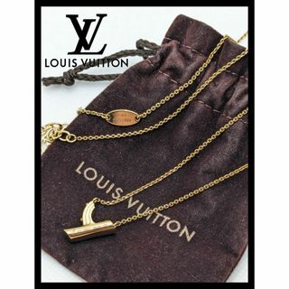 ルイヴィトン(LOUIS VUITTON)の✨極美品✨ ルイヴィトン コリエ ネックレスLV＆ME Y イニシャル　ゴールド(ネックレス)