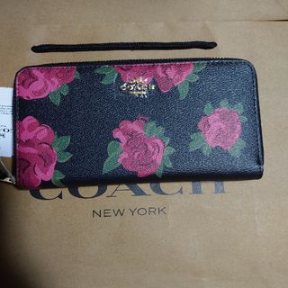 COACH　長財布　新品　未使用　レディース　花柄