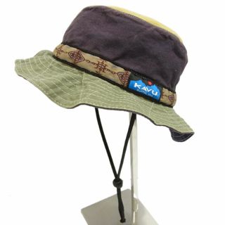 KAVU - ◆KAVU カブー ストラップ バケットハット USA製 帽子 アウトドア キャンプ メンズ レディース