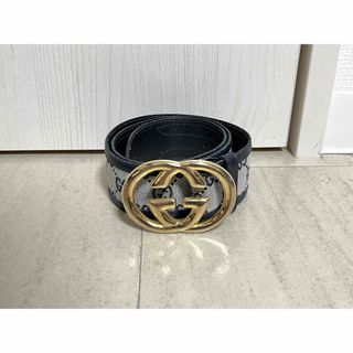 Gucci - GUCCI グッチ ヴィンテージ ベルト GGバックル 30/75