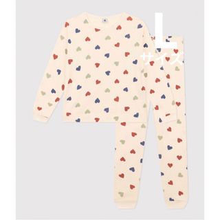 プチバトー(PETIT BATEAU)の新品　プチバトー　PETIT BATEAU  ミルキーハート　パジャマ　L(パジャマ)