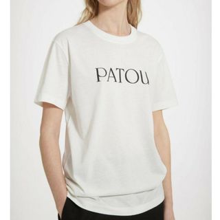 パトゥ(PATOU)のPATOU パトゥ　オーガニックコットン パトゥロゴTシャツ　Tシャツ　白T(Tシャツ(半袖/袖なし))