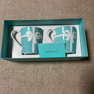 ティファニー(Tiffany & Co.)のティファニーペアマグカップ(グラス/カップ)