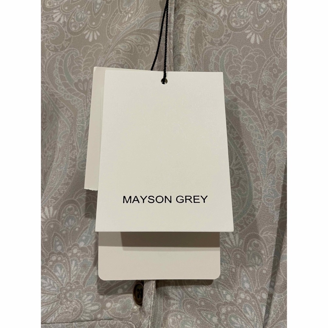 MAYSON GREY(メイソングレイ)の【新品未使用】MAYSON GRAY ペイズリー シャツ ワンピース ブラウス レディースのワンピース(その他)の商品写真